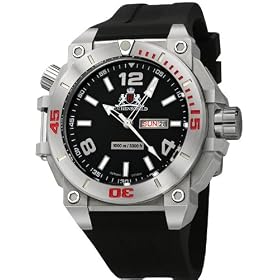 Rothenschild 100 ATM RS-1110-AS-S-PU Montre-Bracelet pour Hommes 1000m