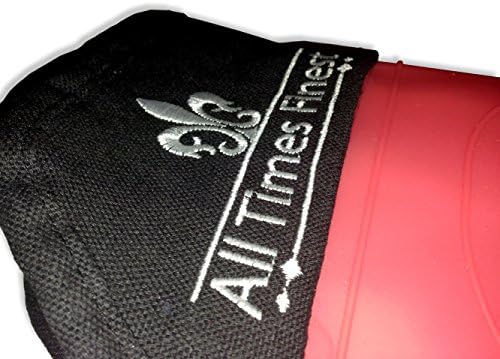 All Times Finest Silicone Kitchen Oven Cooking Mitt, the Perfect Glove to Use When Working with Extreme Heat or Cold, Indoor or Outdoor for a Nice Barbecue, Must Have Among Kitchen Utensils! Single Mitt/glove. Finest Quality Guaranteed By All Times Finest. Order Now!*! (1, Soft Pink)