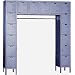Hallowell U1788-16HG Hallowell Gray Steel Premium 16 Person Box Locker, 72" Width x 78" Height x 18" Depth, Knock Down