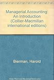 Managerial accounting : an introduction