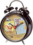 Eigenschaften Spongebob Wecker / Spongebob Schwammkopf Wecker 12 cm Schwarz Sponge Bob Uhr