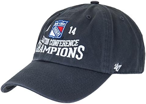 New York Rangers - 2014 Eastern Conference Champs Clean Up Adjustable Baseball Cap