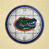 Florida Gators Art-Glass Clock