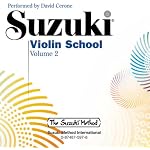 David Cerone Performs Suzuki Violin School (Volume 2) book cover