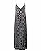 ZANZEA Womens Polka Dot Maxi Dress Casual Summer Floral Print Long Boho Beach Sundress Plus Size 01 Black US 4