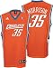 Search : Adam Morrison Jersey: adidas Orange Swingman #35 Charlotte Bobcats Jersey