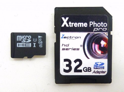 Low Price Zectron 32gb Uhs-1 Micro Class 10 Memory Card Sanyo