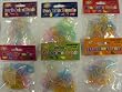 72 Ct Animal Glow in Dark Set Rubber Bandz Wristband Dino Sea Farm Jungle Pet Mix