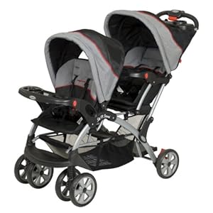 Baby Trend Sit N Stand Double Stroller - Millennium Baby Trend Sit N Stand Double Stroller - Millennium