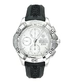 TAG Heuer Mens CAF2011.FT8011 Aquaracer Automatic Chronograph Rubber Strap Watch by TAG Heuer