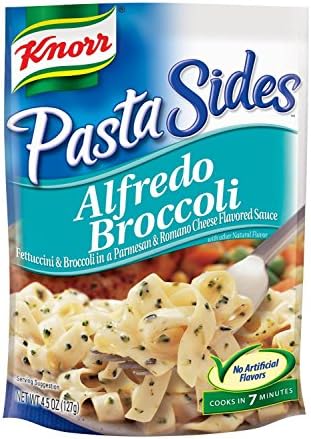 Knorr Pasta Sides: Alfredo Broccoli (Pack of 2) 4.5 oz Bags