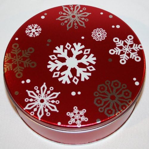 Tins of Turtles - Red Snowflakes (Chipotle on Dark Chocolate)