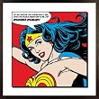 Wonder Woman - Framed Comic Poster / Art Print (Size: 16" x 16")