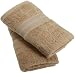 1888 Mills 100-Percent Organic Cotton Oversized Hand Towel Set of 2, Earth Brown