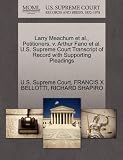 Larry Meachum et al., Petitioners, v. Arthur Fano et al. U.S. Supreme Court Transcript of Record with Supporting Pleadings