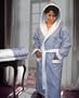 Armani International, Nautical Collection, Bath Robe (Large) and Two Towels, embroidered, Made in Europe, 3-pcs