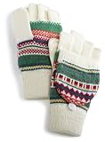 Isotoner Women's Hip Fairisle Knit Glove,Ivory,One Size