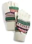 Isotoner Women's Hip Fairisle Knit Glove,Ivory,One Size