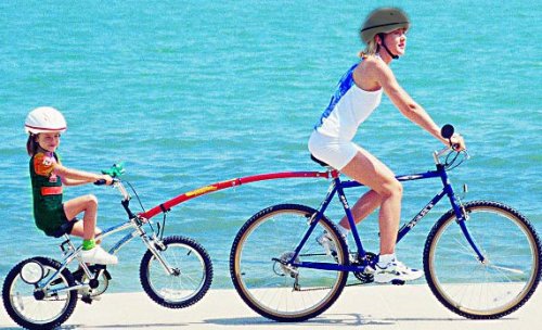 2. Kupplungsset für Elternrad für die Tandemstange Trail Gator