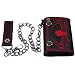 MARVEL SPIDERMAN SPIDERMAN LOGO WITH RED SPIDER WALLET WITH CHAIN