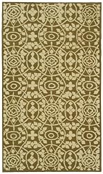 Safavieh Rugs Martha Stewart Collection MSR1214L-3 Garden Row 2'6" x 4'3" Small Rectangle