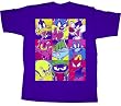 Looney Tunes Vibrant Warholled Purple Men's T-shirt