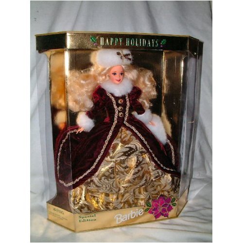 51OrOFIKJ4L 1996 Happy Holidays Barbie