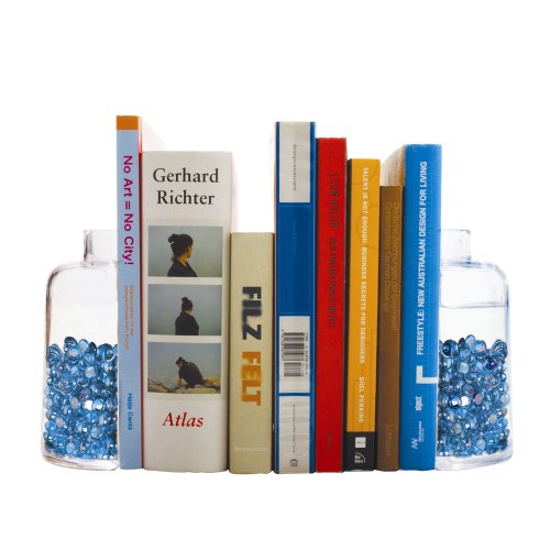 Fish Bowl Bookend Set of 2