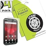 Spare Products (4 Pack) of Motorola Droid Bionic Screen Protectors (DIAMOND ....