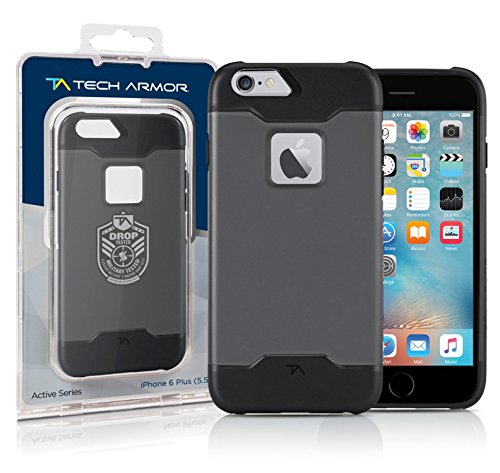 Apple iphone 6s plus case, tech armor apple iphone 6s /…