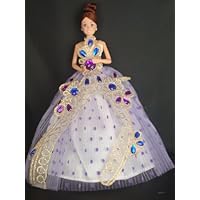 Beautiful Jewelled Gown Made for the Barbie Doll