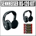 Sennheiser RS120 Stereo Wireless Headphones Plus Accessory Kit