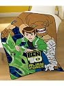 Zap Ben 10 Alien Force Fleece Blanket