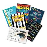 Trend TA6685 Argus large 13-3/8 x 9 poster combo pack, sports motivating, 6/pack