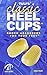 Tuli's Classic Heel Cups, Cushion Insert for Plantar Fasciitis, Shock Absorption, and Heel Pain Relief, Yellow, 1 Pair, Large