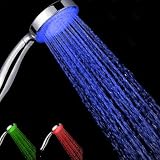 Pommeau de douche à led multicolore