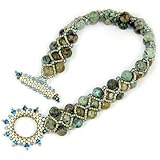 Beads East Turquoise Toggle Beaded Bracelet Kit by Ann Benson