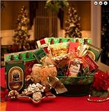 A Merry Christmas Greeting Gift Basket