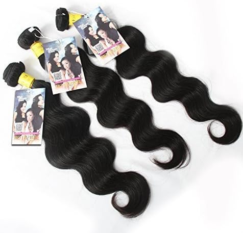 ALI HOT Hair Best Quality Brazilian Virgin Hair Extension Body Wave, Mixed Length 10inch 12inch 14inch 3pcs 300g per Lot,Fast Shipping by ALI HOT