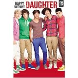 One Direction Daughter Birthday Card OD010