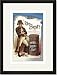 Black Framed/Matted Print 17x23, Imperial French Coffee