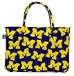 UM University of Michigan Logo Handbag Purse