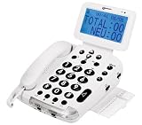 Geemarc BDP400 schnurgebundenes sprechendes Großtastentelefon für Blinde und Sehbehinderte