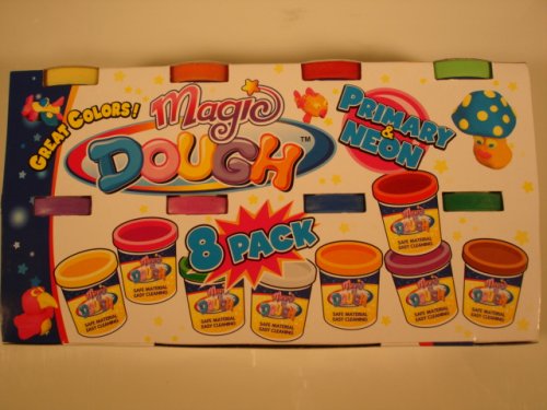 Childrens Toyshop  Toys : Magic Dough 8 Pack
