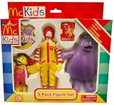 McDonalds McKids 3 Pack Figures Grimace, Birdie And Ronald McDonaldIMAGE