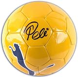Pele Autographed Puma Soccer Ball