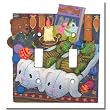 Draglings Dragons Double Switchplate