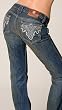 Antik Denim Eva Bootcut Dirty Wash
