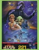 Star Wars 221 Piece Mural Jigsaw Puzzlw