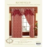Window Curtain / Richfield - Burgundy Case Pack 24